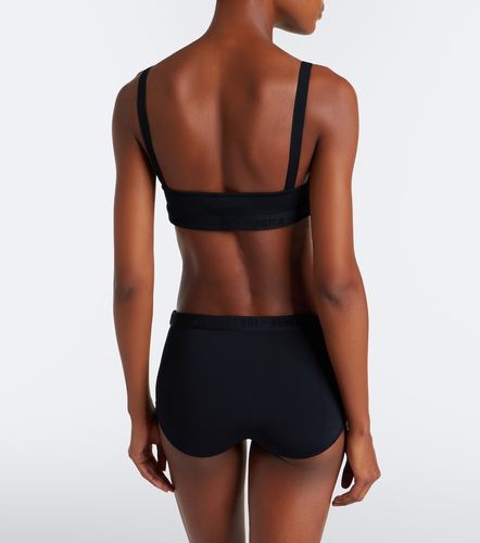 Fendi Logo knitted micro shorts - Fendi - Modalova
