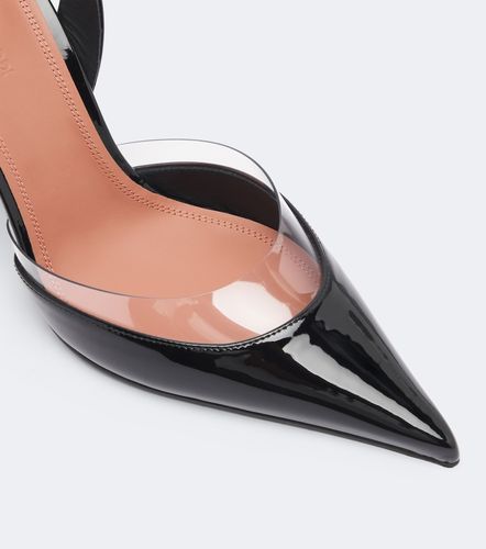Slingback-Pumps Lara aus Lackleder - Amina Muaddi - Modalova