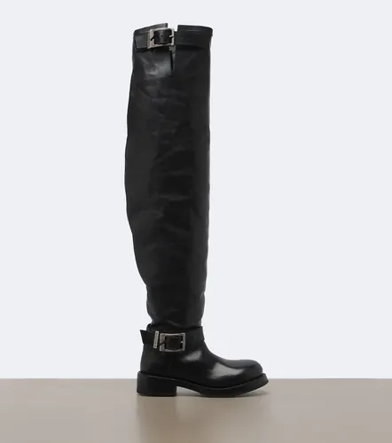 Botas mosqueteras de piel - Balenciaga - Modalova