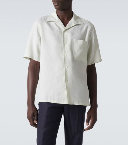 Zegna Camicia bowling in lino - Zegna - Modalova
