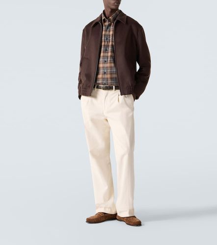 Camicia in flanella di cotone a quadri - Slowear - Modalova