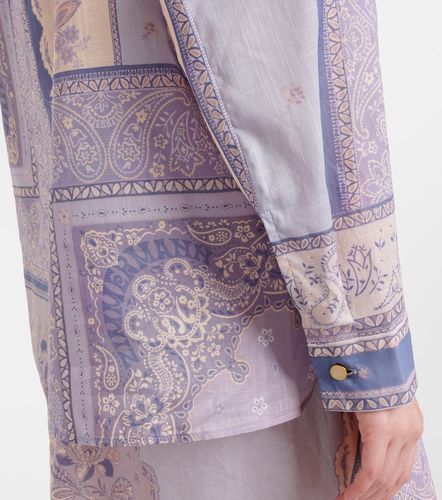 Camicia Lucky in cotone con stampa - Zimmermann - Modalova