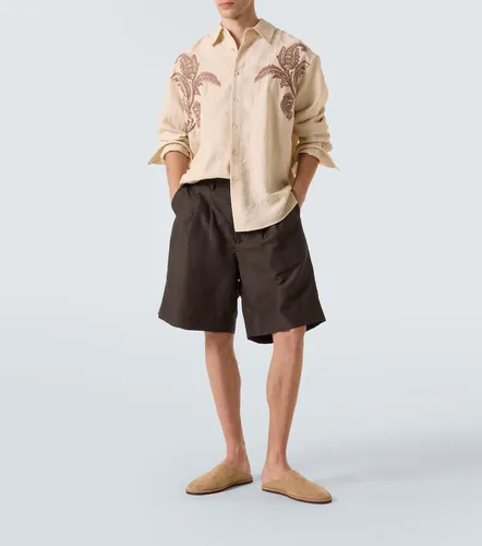 Commas Embroidered shirt - Commas - Modalova