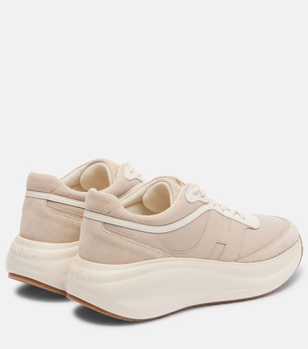 H696 leather platform sneakers - Hogan - Modalova