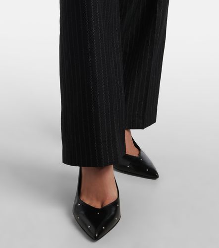 Noanda pinstriped wool-blend straight pants - Isabel Marant - Modalova