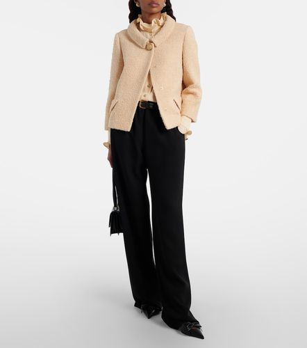 Embellished wool-blend tweed jacket - Valentino Garavani - Modalova
