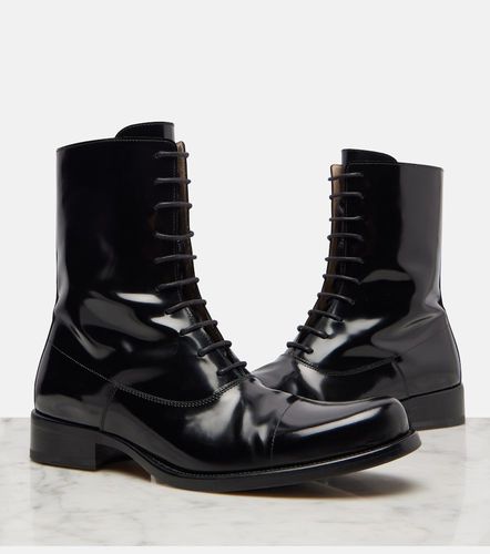 The Row Kai leather lace-up boots - The Row - Modalova