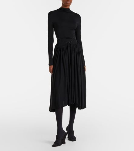 Alaïa Abito midi in jersey - Alaia - Modalova