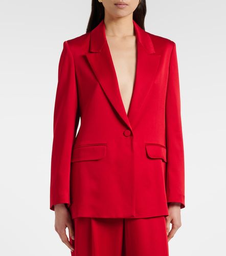 Max Mara Blazer de crepé satén - Max Mara - Modalova