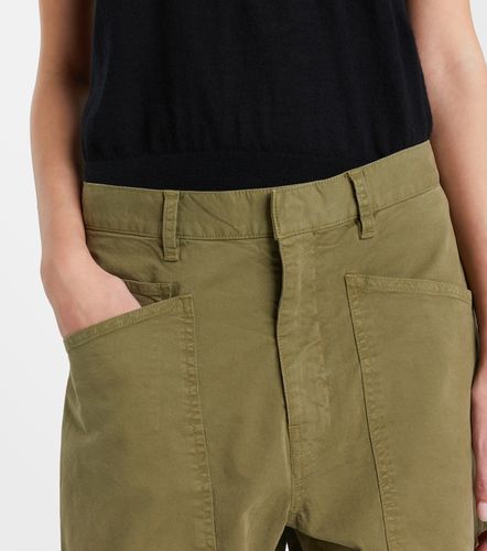 Pantalones barrel Shon de sarga de algodón - Nili Lotan - Modalova