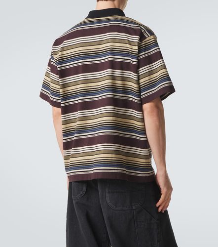 Sacai Polo in cotone a righe - Sacai - Modalova
