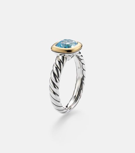 Anillo DY Mercer® de plata de ley y oro de 18 ct con topacio - David Yurman - Modalova