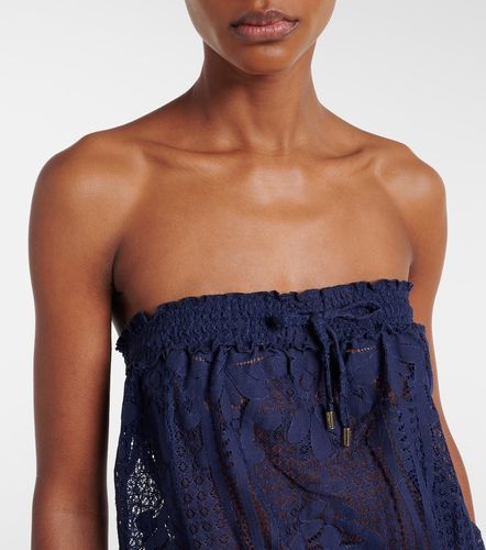 Viv HS cotton-blend lace romper - Melissa Odabash - Modalova