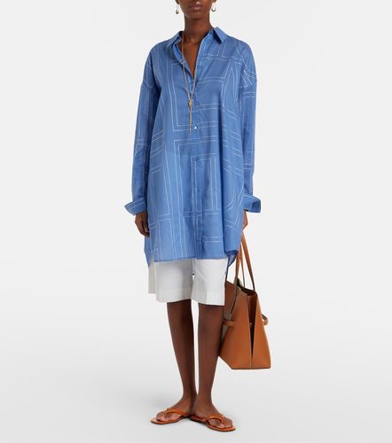 Camicia in misto cotone con ricamo - Toteme - Modalova