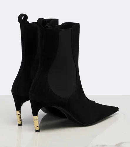 Gucci Embellished suede ankle boots - Gucci - Modalova