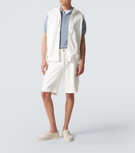 Cotton-blend cargo shorts - Brunello Cucinelli - Modalova