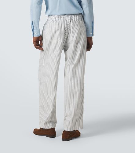 Pantalones anchos Julian de algodón a rayas - Umit Benan - Modalova