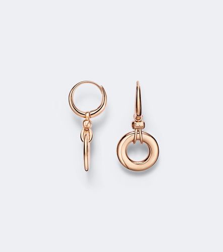 Argollas Iconica de oro rosa de 18 ct con diamantes - Pomellato - Modalova