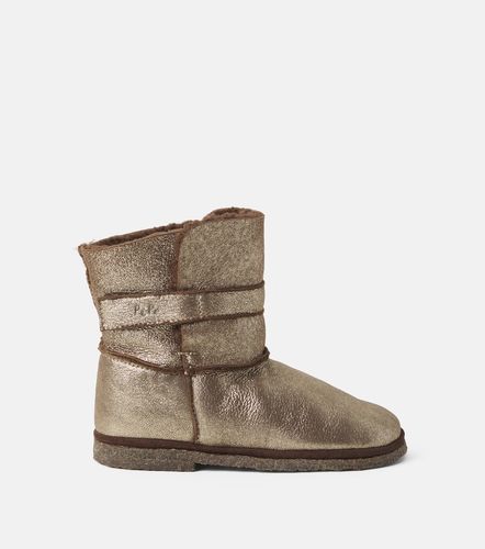 PèPè Botines de piel con borrego - PePe - Modalova