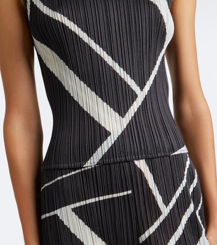 Top Fold Line estampado plisado - Pleats Please Issey Miyake - Modalova