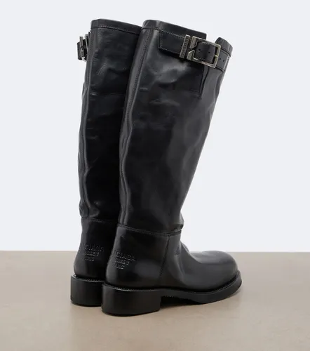 Balenciaga Biker Boots aus Leder - Balenciaga - Modalova