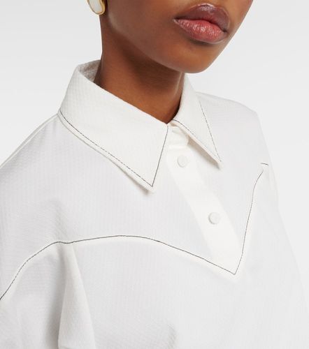 Chloé Blusa de algodón con mangas abullonadas - Chloe - Modalova