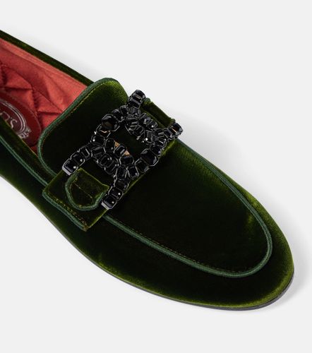 Tod's Mocassini Kate in velluto - Tod's - Modalova