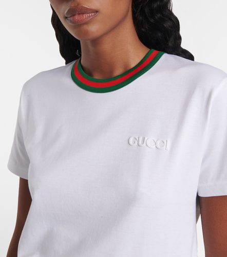 Camiseta New 70s de jersey de algodón - Gucci - Modalova