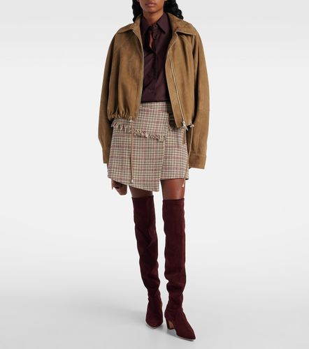Botas mosqueteras Lupasca de ante - Manolo Blahnik - Modalova