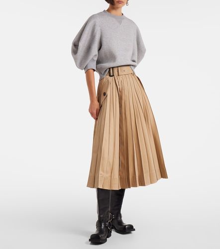 Sudadera de jersey en mezcla de algodón - Sacai - Modalova