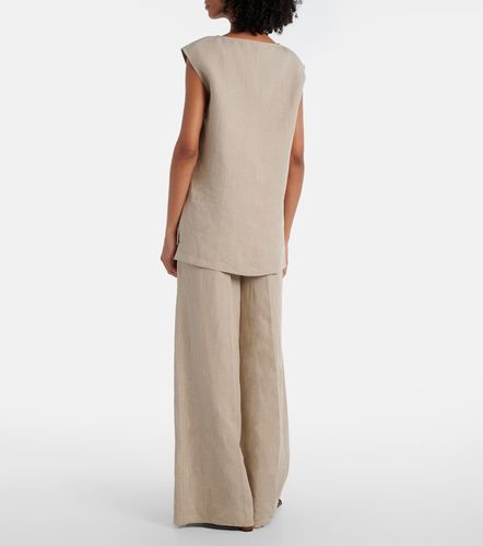 Max Mara Top Colombo in lino - Max Mara - Modalova