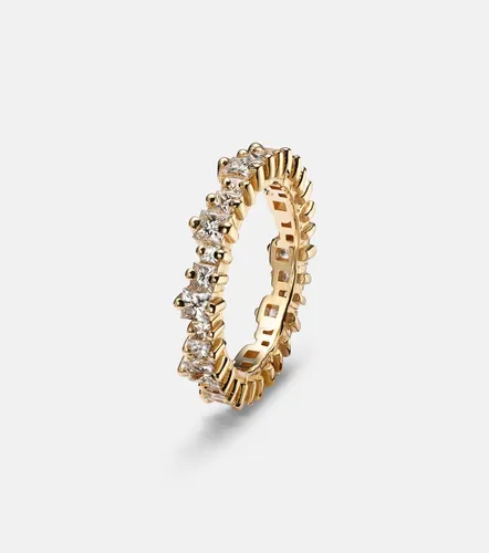 Milli 18kt tech ring jackets with diamonds - Suzanne Kalan - Modalova