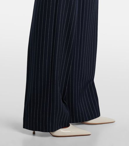 Re/edit high-rise wool straight pants - Mugler - Modalova