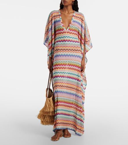 Missoni Caftano con lamé a zig-zag - Missoni - Modalova