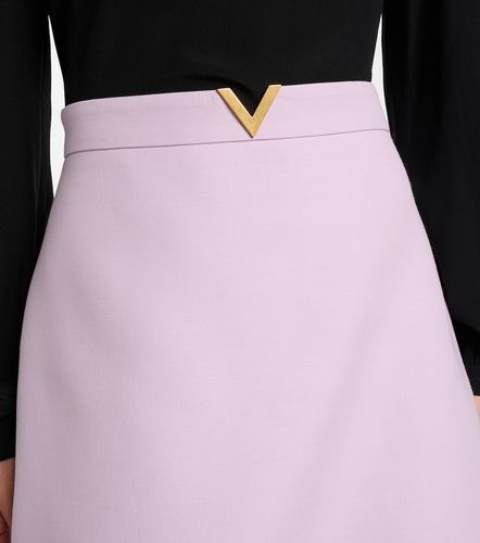 Minifalda de Crepe Couture - Valentino - Modalova