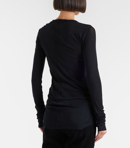 Rick Owens Cotton jersey top - Rick Owens - Modalova
