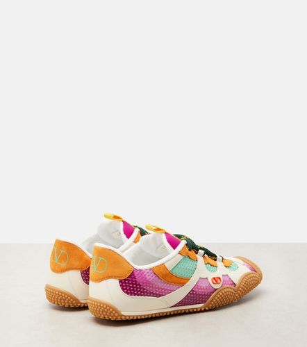 Sneakers Amphibia mit Leder - Valentino Garavani - Modalova