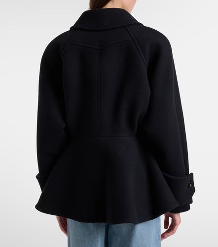 Chloe Peplum wool-blend coat - Chloe - Modalova
