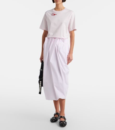 T-shirt in jersey di cotone - Simone Rocha - Modalova
