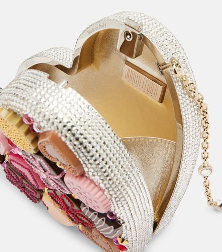 Clutch Heart Small con cristalli - Judith Leiber Couture - Modalova