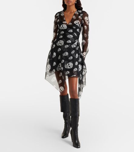 Horn Heel leather knee-high boots - McQueen - Modalova