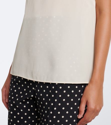 Top in crêpe de chine di seta - Valentino Garavani - Modalova