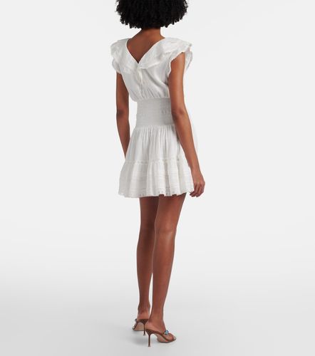 Vestido corto Della de algodón - Poupette St Barth - Modalova