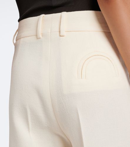 Fox wool straight pants - Blaze Milano - Modalova