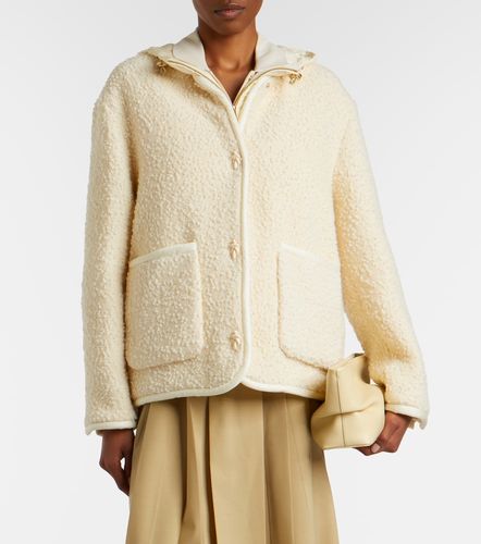 Hylesine wool and cotton-blend down jacket - Moncler - Modalova