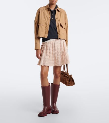 Moncler Polo in jersey di cotone - Moncler - Modalova