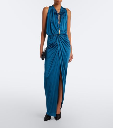 Balmain Draped jersey top - Balmain - Modalova