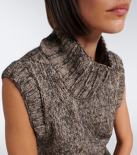Chaleco de cachemir, mohair y seda con cuello alto - Khaite - Modalova