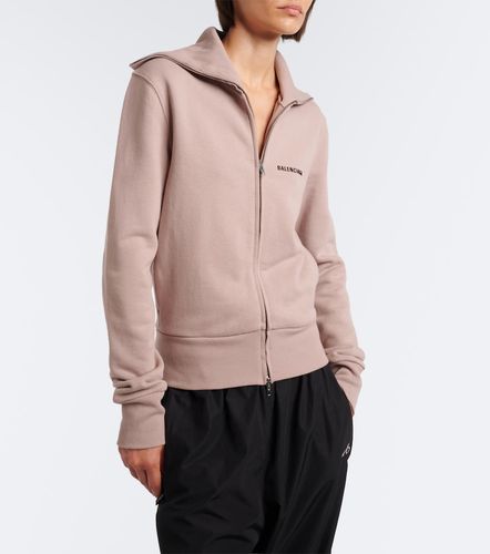 Sudadera de algodón con logo - Balenciaga - Modalova