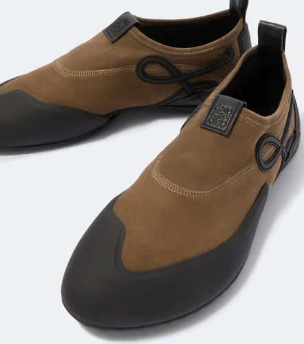 Zapatos slip-on Grip Aqua de ante - Loewe - Modalova
